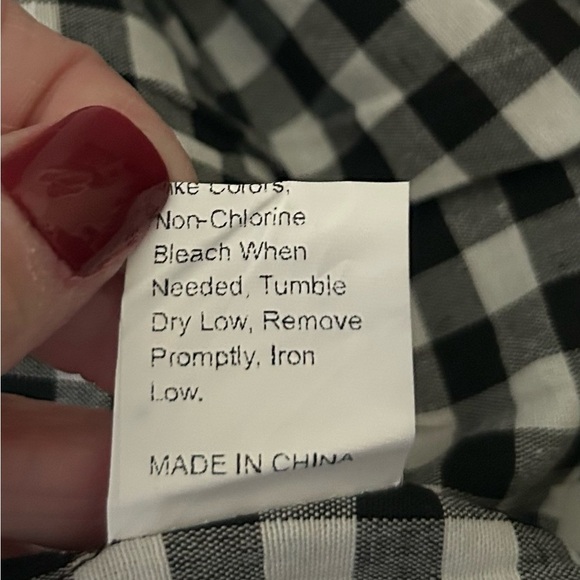 SHEIN Curve Women’s Gingham Ruffle Dress - Picture 5 of 5